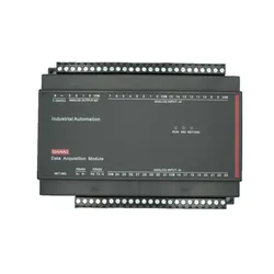 32 AI 4 AO Analog Input Output RS232 RS485 Ethernet LAN TCP IP RJ45 Modbus RTU TCP DIN Rail Remote IO Module Controller T-800-A