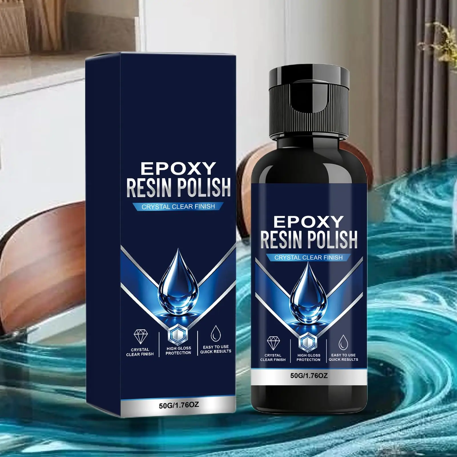 NEW Epoxy Resin Scratch Remover Sculpture Polishing Care Solution Epoxy Resin Restore Liquid for Artists