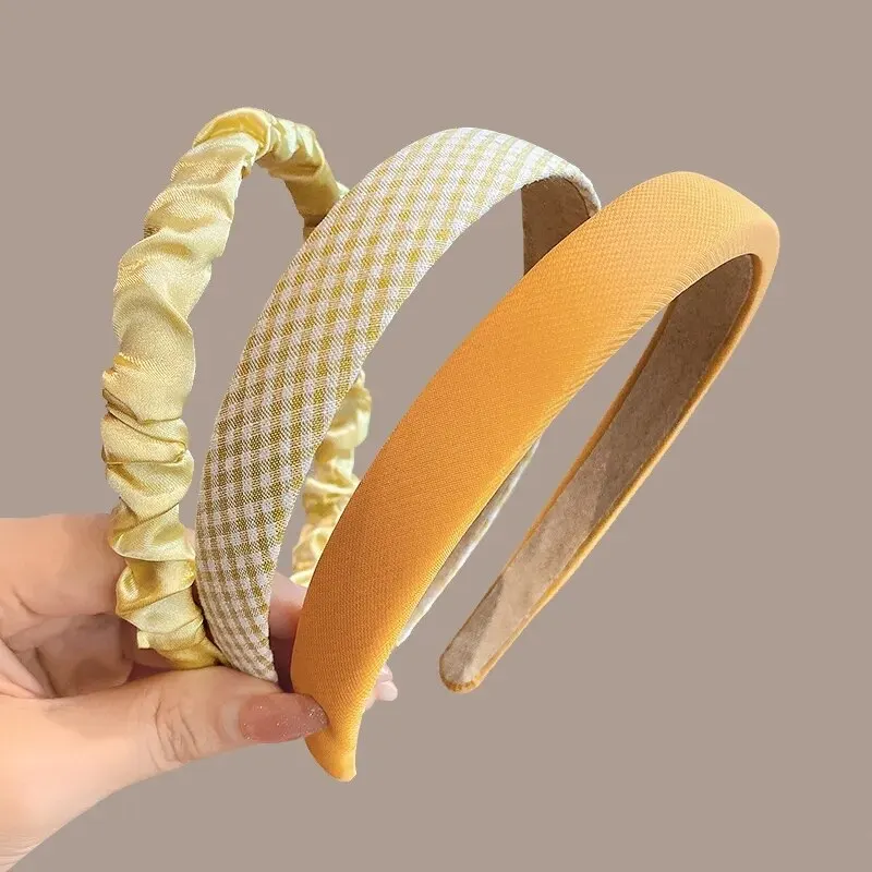 3pcs Set Fashion Women Cloth Hair Bands Headdress Headband Girls Hairband Hair Hoop Hair Accessories Headwear