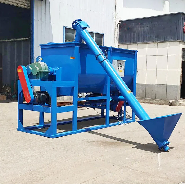 Industrial automatic high efficiency automatic feed crusher and mixer