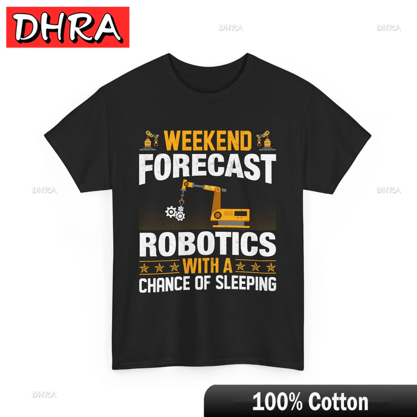 AI الثورة تي شيرت Cybernetics الخيال العلمي الروبوتات المحملة مستقبلية Techwear الملابس الإبداعية الطازجة الملونة خمر عطلة نمط