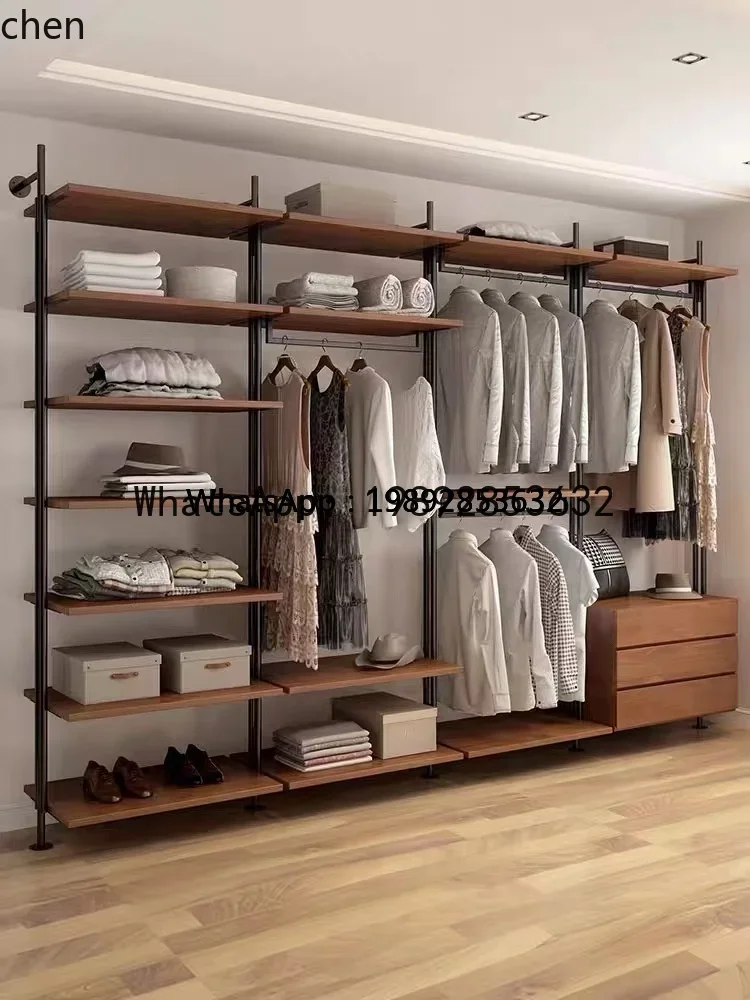 Xsimple open wall wardrobe hanger floor partition storage rack hanging hanger home accessories decoracion