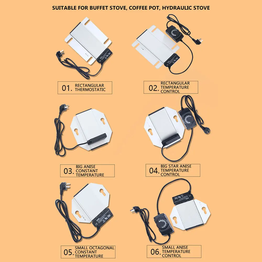 Нагревательная пластина для буфета, сохраняющая тепло пластина из нержавеющей стали, обеденная печь, электрическая нагревательная пластина с
