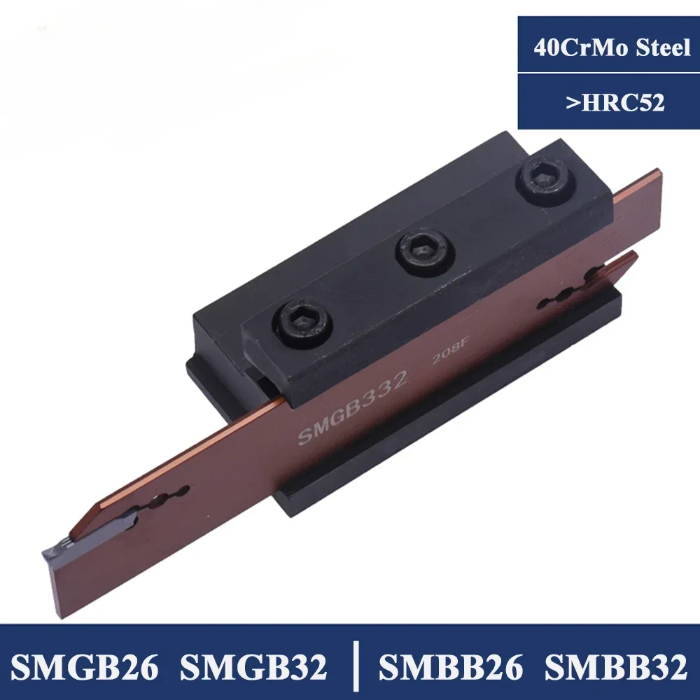 SMGB SMGB26-2 3 4 SMGB32-2 3 4 DGFH26 DGFH32 Used for CNC SMBB26 SMBB32 Cutting Knife Holder for MGMN Series Carbide Inserts