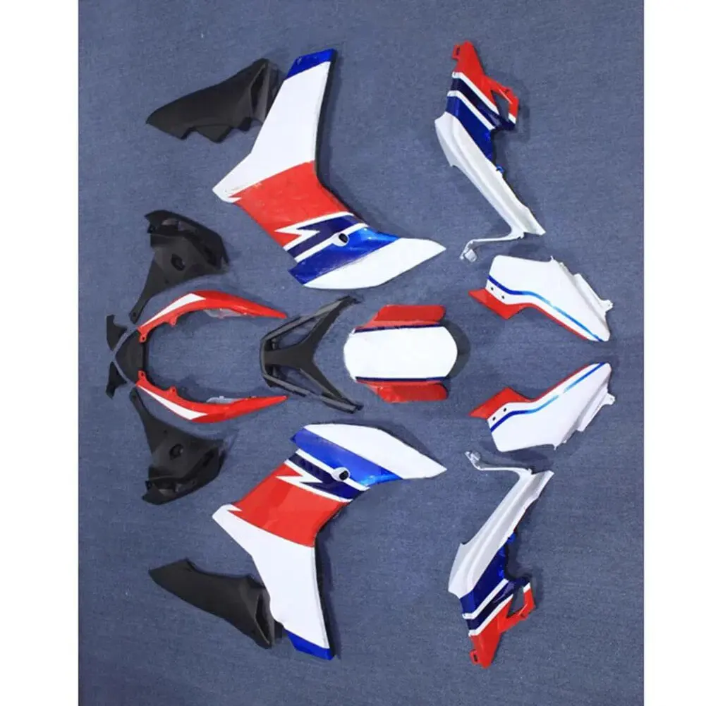 

Motorcycle ABS Injection Fairing Molded Bodywork Panel Kit Set Fit For Honda CBR600F 2011 - 2016 White With Red