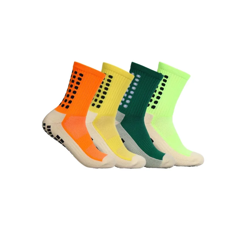 4 Paar Nieuwe Antislip Voetbalsokken Honkbal En Badminton Buitensporten Voor Heren En Dames