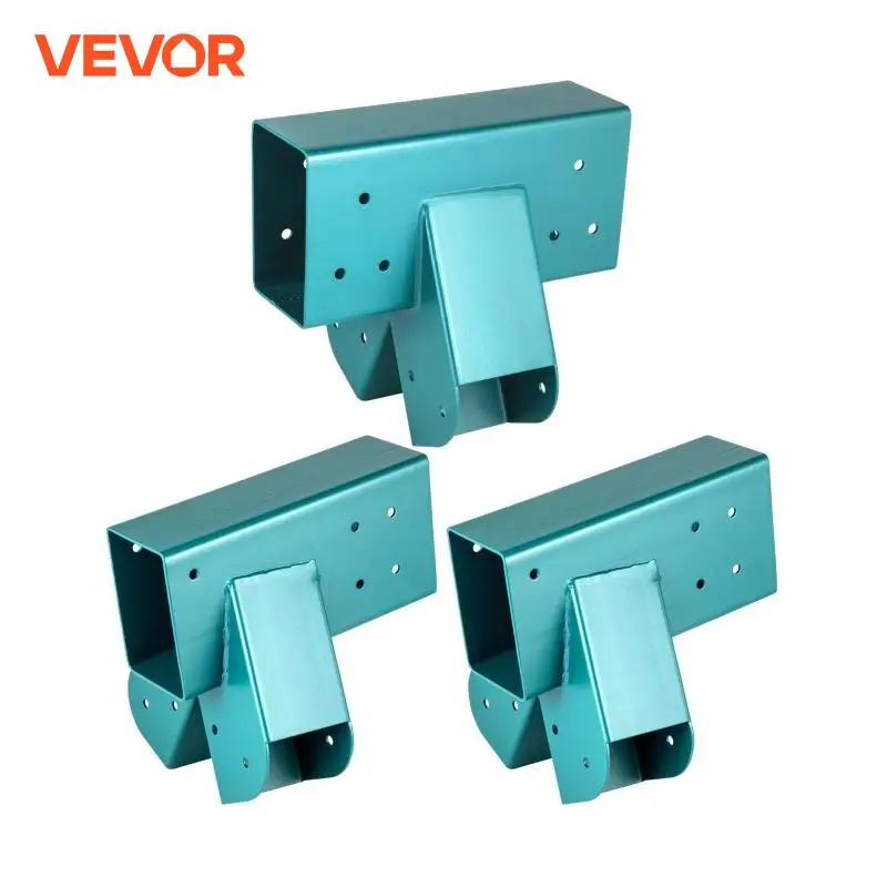 VEVOR 3PCS Swing Bracket Set 12 Inch A-Frame Construction Swing Set Hardware Iron Material with Green Powder for Backyard Swing