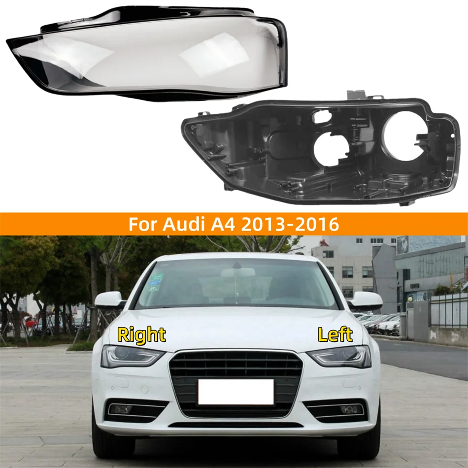 

For Audi A4 2013 2014 2015 2016 da 67/50Car Interior Replacement Parts Headlights Lamp Cover Car Light Bulb Holder