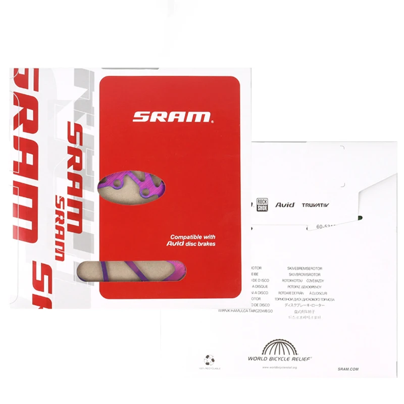 2 قطعة SRAM دراجة الفرامل الدوارات الفضة قوس قزح الذهب 160 مللي متر 180 مللي متر 203 مللي متر مركزية الجبلية دراجة الصحن الهيدروليكي الفولاذ الدوار
