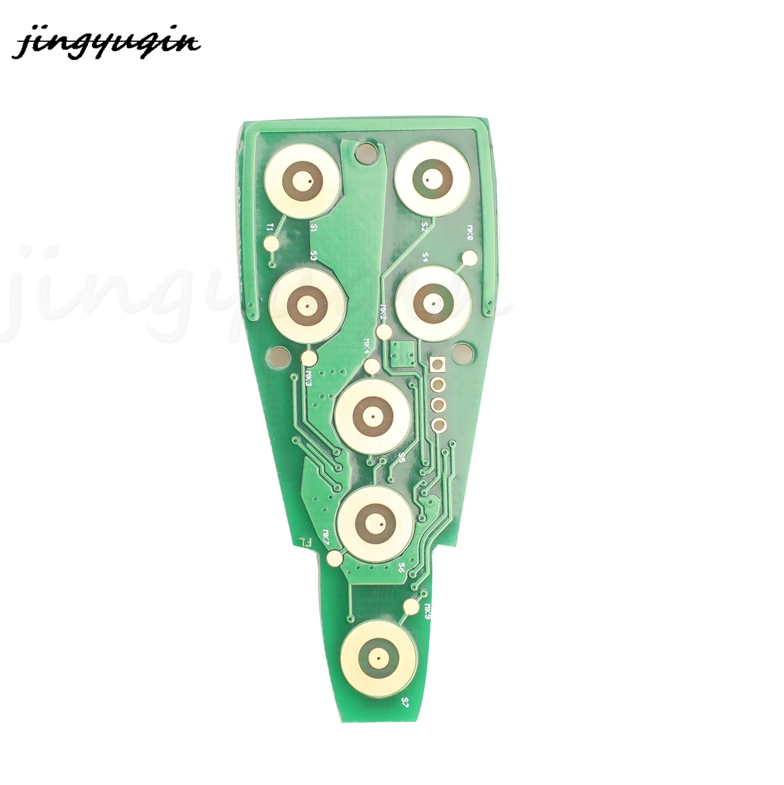 jingyuqin  2/3/4/5/6/7 Buttons Remote Car Key Circuit Board For Jeep Chrysler Dodge PCF7941 Chip M3N5WY783X 433Mhz