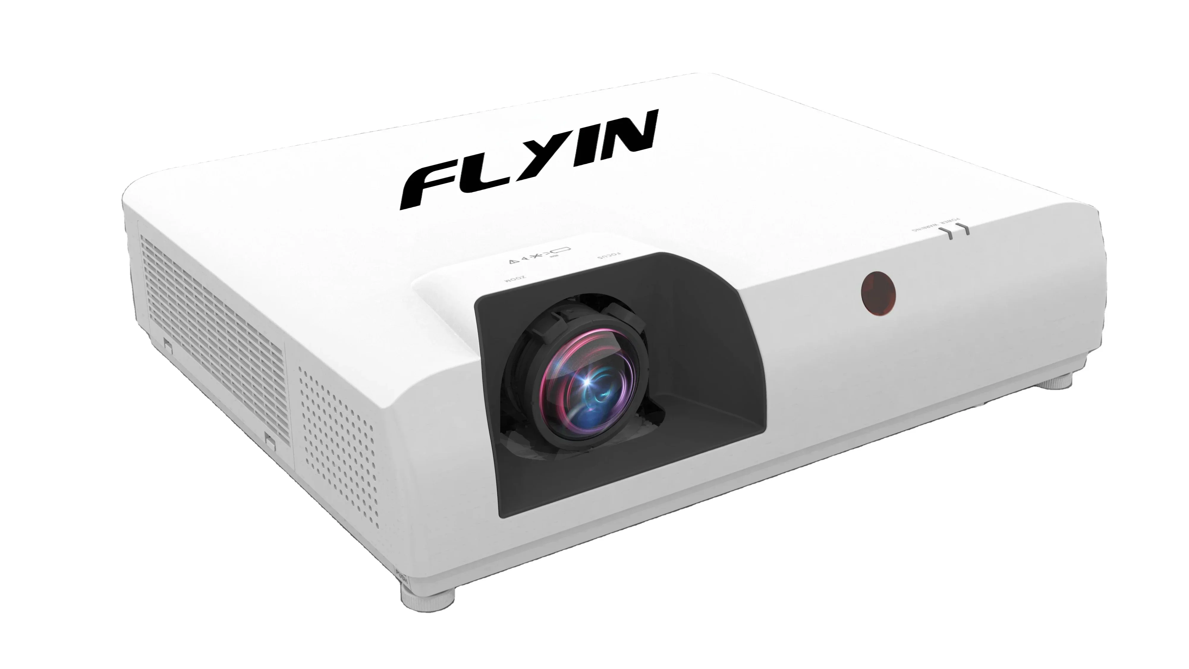 2024 Flyin E6 4K Laser Short Throw Projector 3840x2160 3LCD 6500 ANSI Digital Zoom Outdoor Business Education Projector