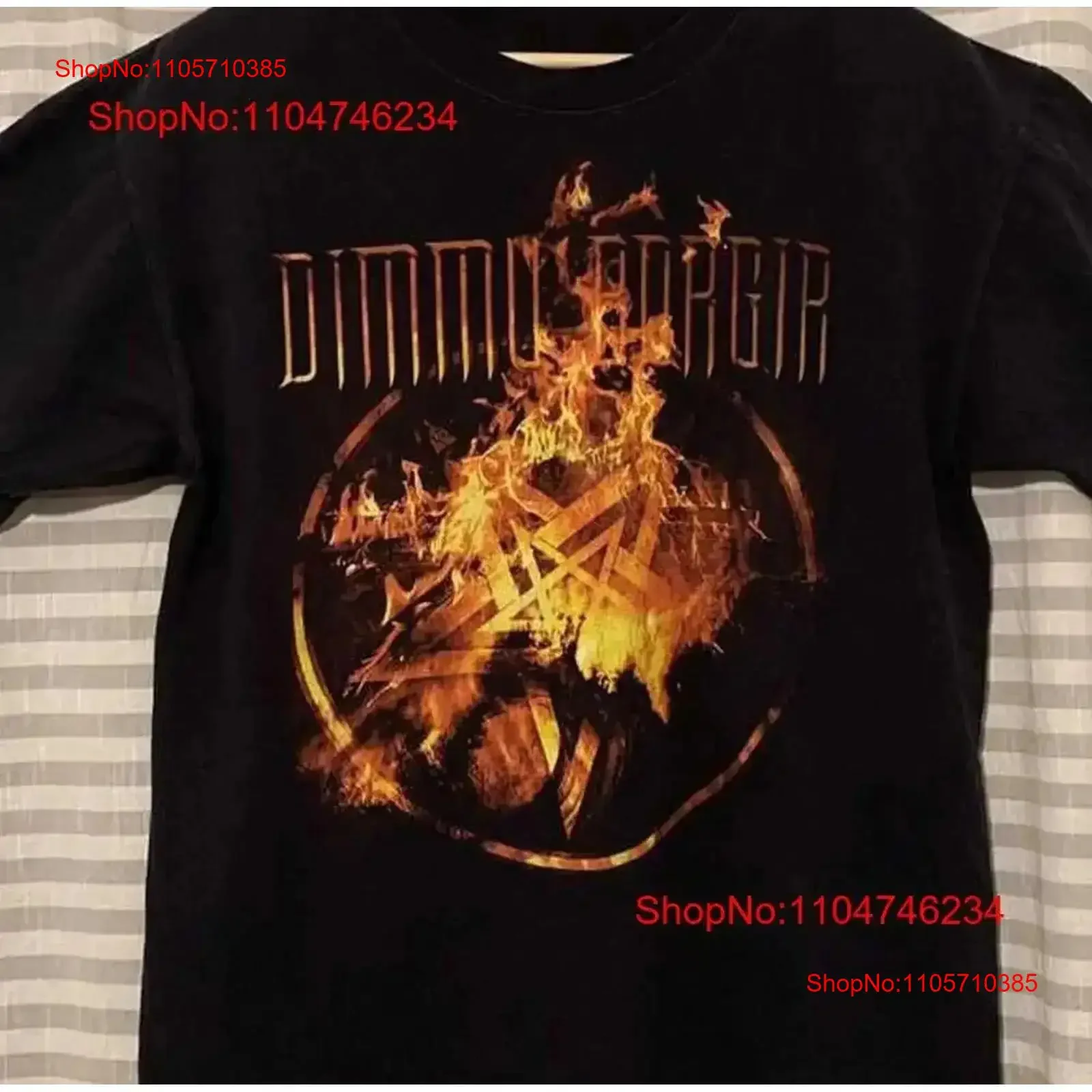 New Dimmu Borgir band For Fans S 5XL T Shirt US47 vintage Washed designer clothes streetwear Comfortable Stylish Versatile