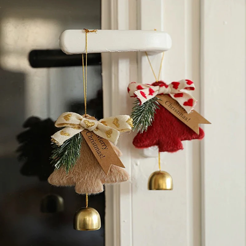 

Christmas Ornaments Bells Retro Christmas Decorations Car Interior Holiday Ornaments Theme Home Decoration