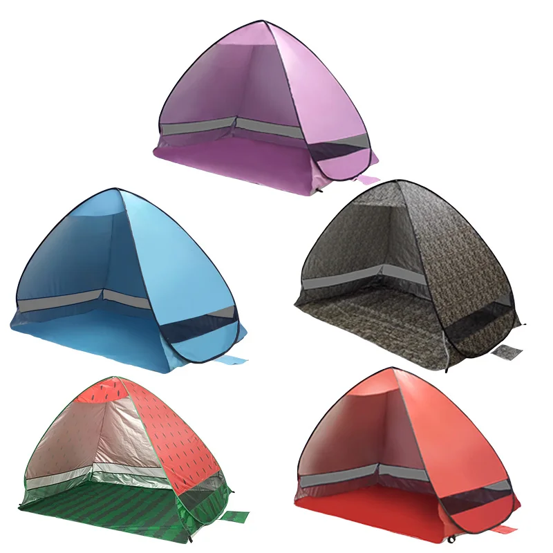 

Automatic Up Beach Tent Sun Shade Beach Up Tent Canopy Up Beach Shade Sunshade Fully Automatic No-build Simple Beach Tent