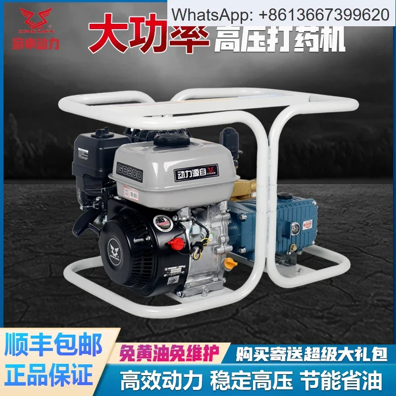 Gaso-line sprayer sprayer high pressure ster-lizer direct connection small agricultural orchard high power pesticide artifact