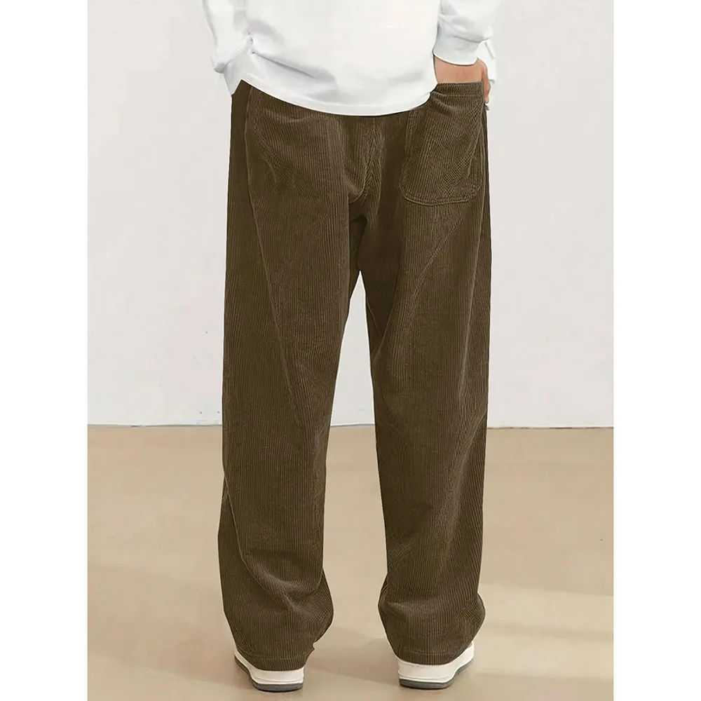 Amerikanische Freizeithose mit Seitenstreifen und Buchstaben-Stickerei, Weites Bein, Lässige Sommerhose für Herren, Locker Fallende Sporthose – Detail 8