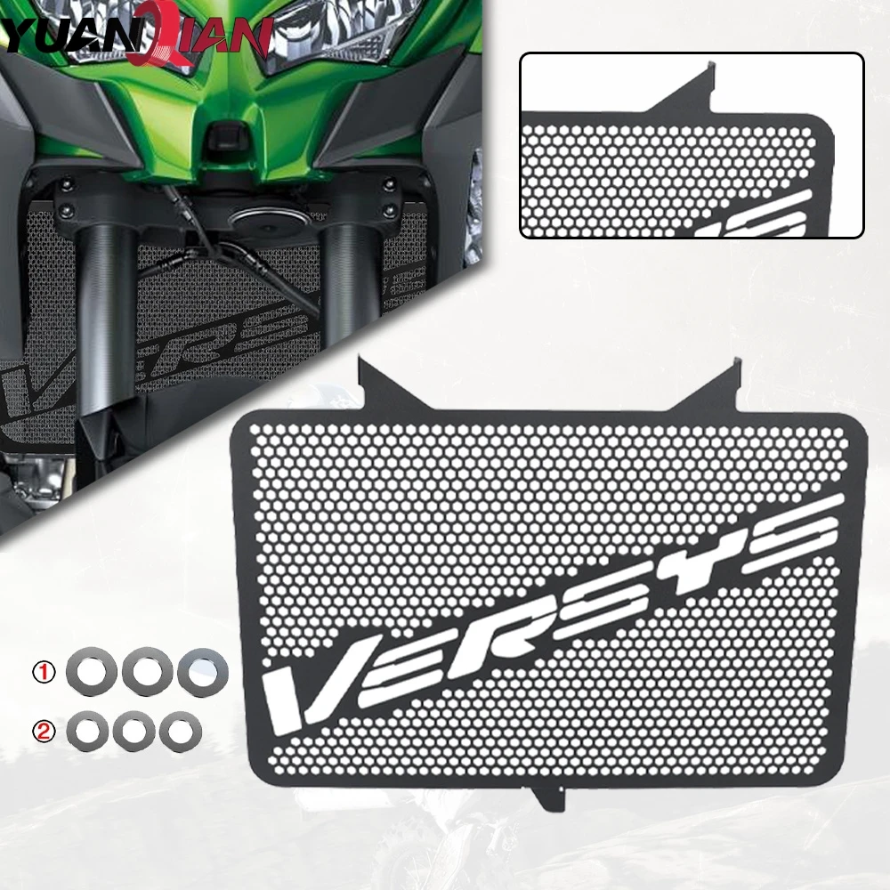 For KAWASAKI Versys 1000 Versys1000 2012-2025 2026 2027 Motorcycle Accessories Radiator Grille Guard Protector Cover Protective