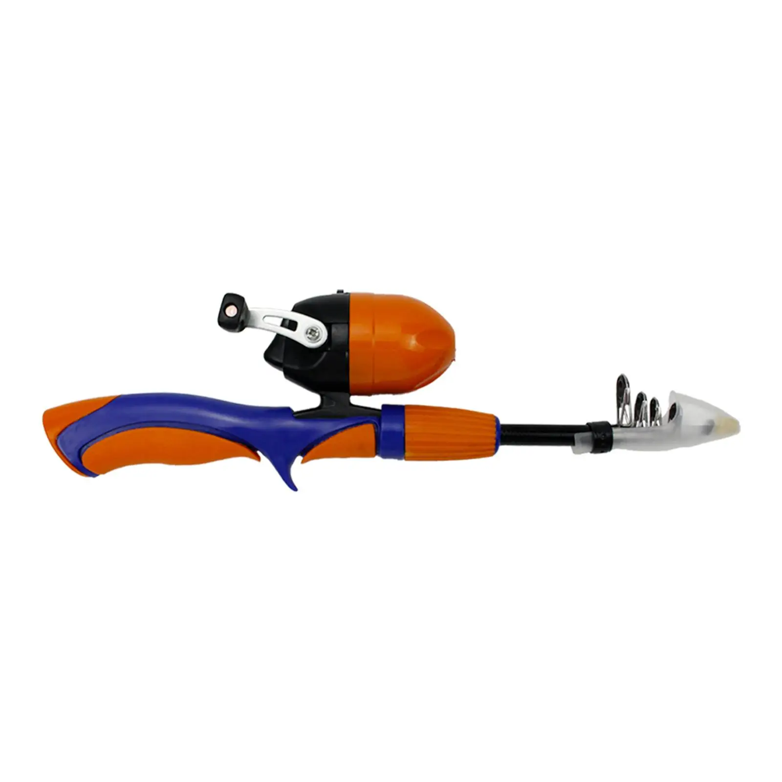 

Kid'S Fishing Pole Carrier Bags Telescopic Rod Reel for Angler