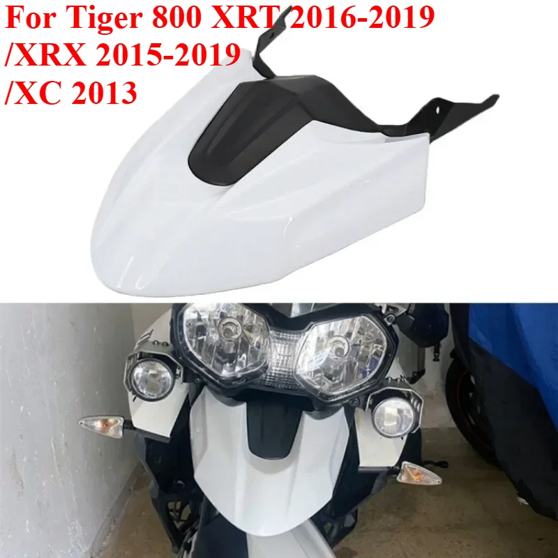 

For Tiger 800 XRT 2016-2019/XRX 2015-2019/XC 2013 Motorcycle Tuning Accessories Front Beak Extension Wheel Beak Fender，1pcs