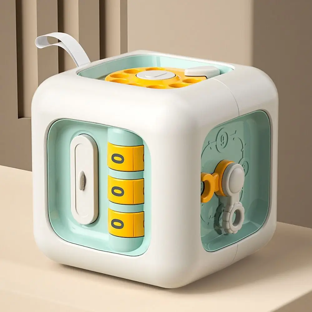 

Practice Skills Montessori Cube Toys Educational Multipurpose Multipurpose Busy Cube 6 in 1 Drawer Cube Montessori Activity Cube