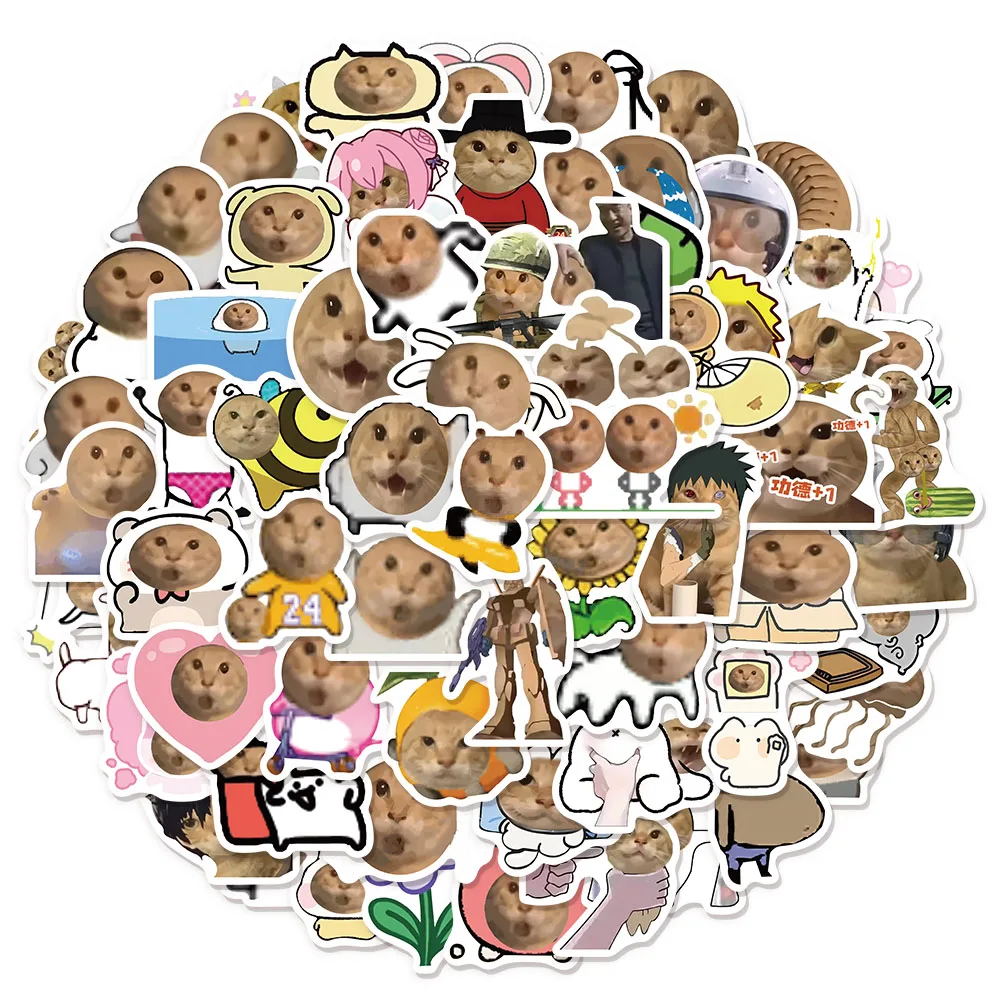 

70 шт., паук, старый кот, сеть, популярные забавные наклейки в стиле граффити, сделай сам, ручные наклейки для скрапбукинга, ноутбука, планшета