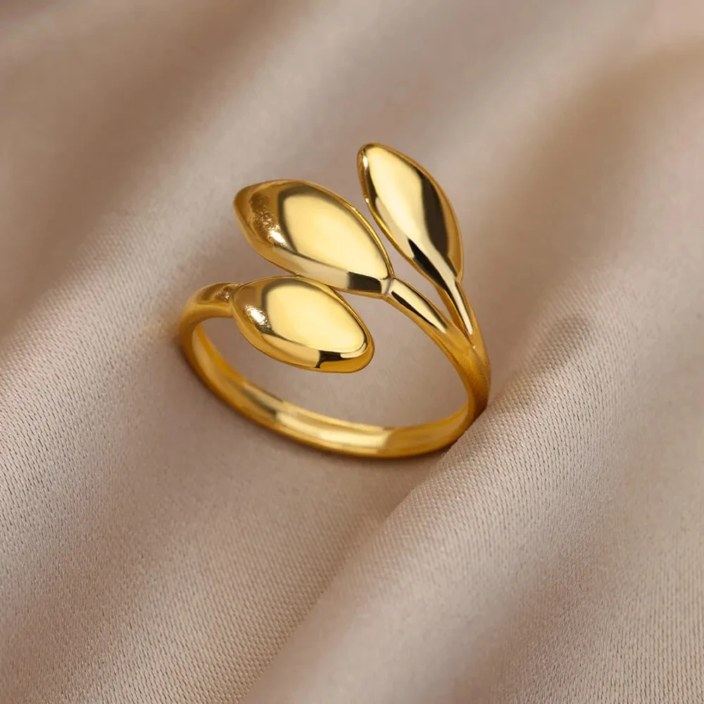 316L roestvrijstalen ringen voor vrouwen goudkleur nooit vervagen luxe klassieke ringen bruidspaar ringen sieraden gratis verzending
