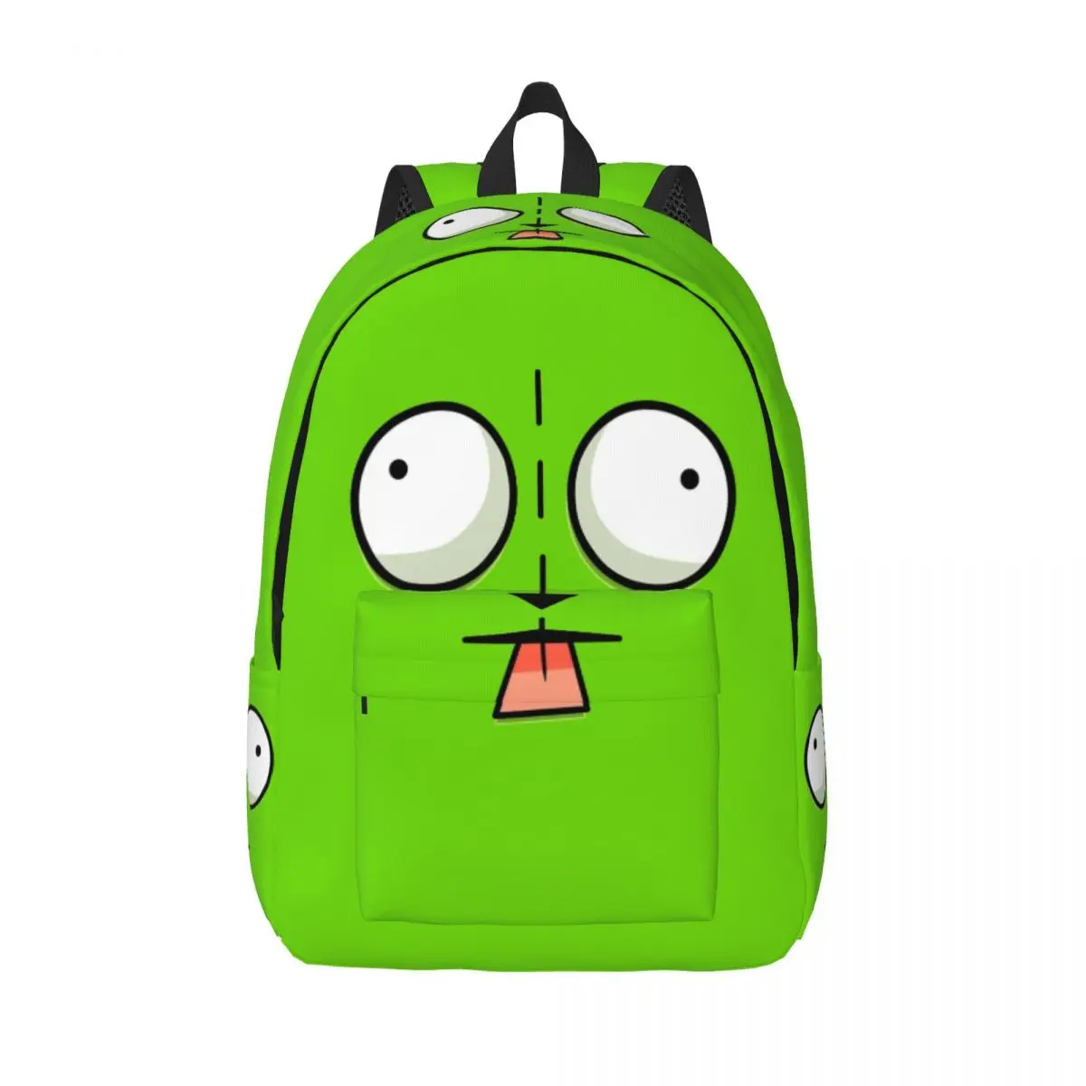 Gir Face Invaders Zims Cartoon Anime Cool Backpack Gift High School Work Daypack for Men Women Laptop Computer Canvas Bags