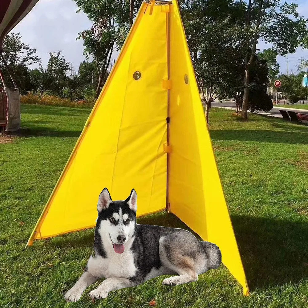Wholesale Suitable For Dog Training And Competition Flexible Hiding Place Dog 3 Legged Blind Full Size