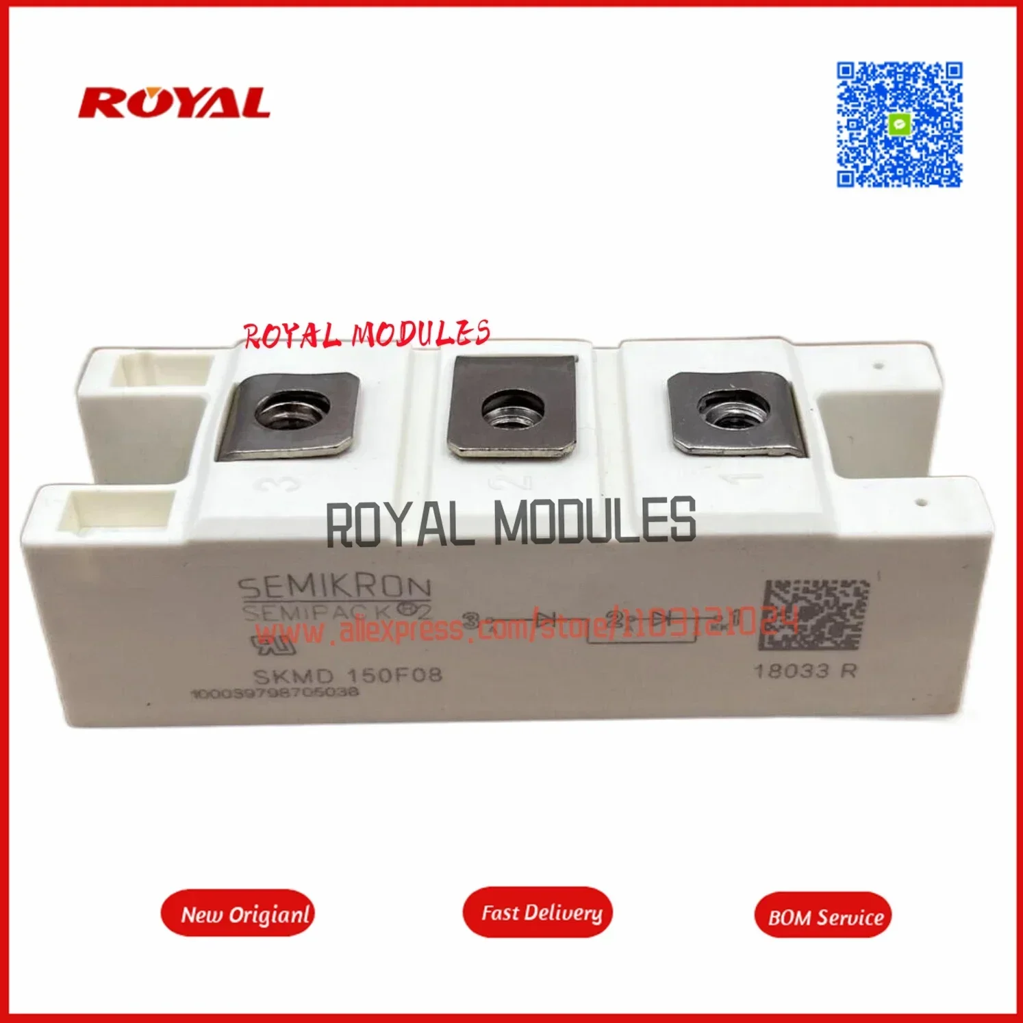 SKMD251F02 SKMD150F02 SKMD150F08 12 nuevo módulo original