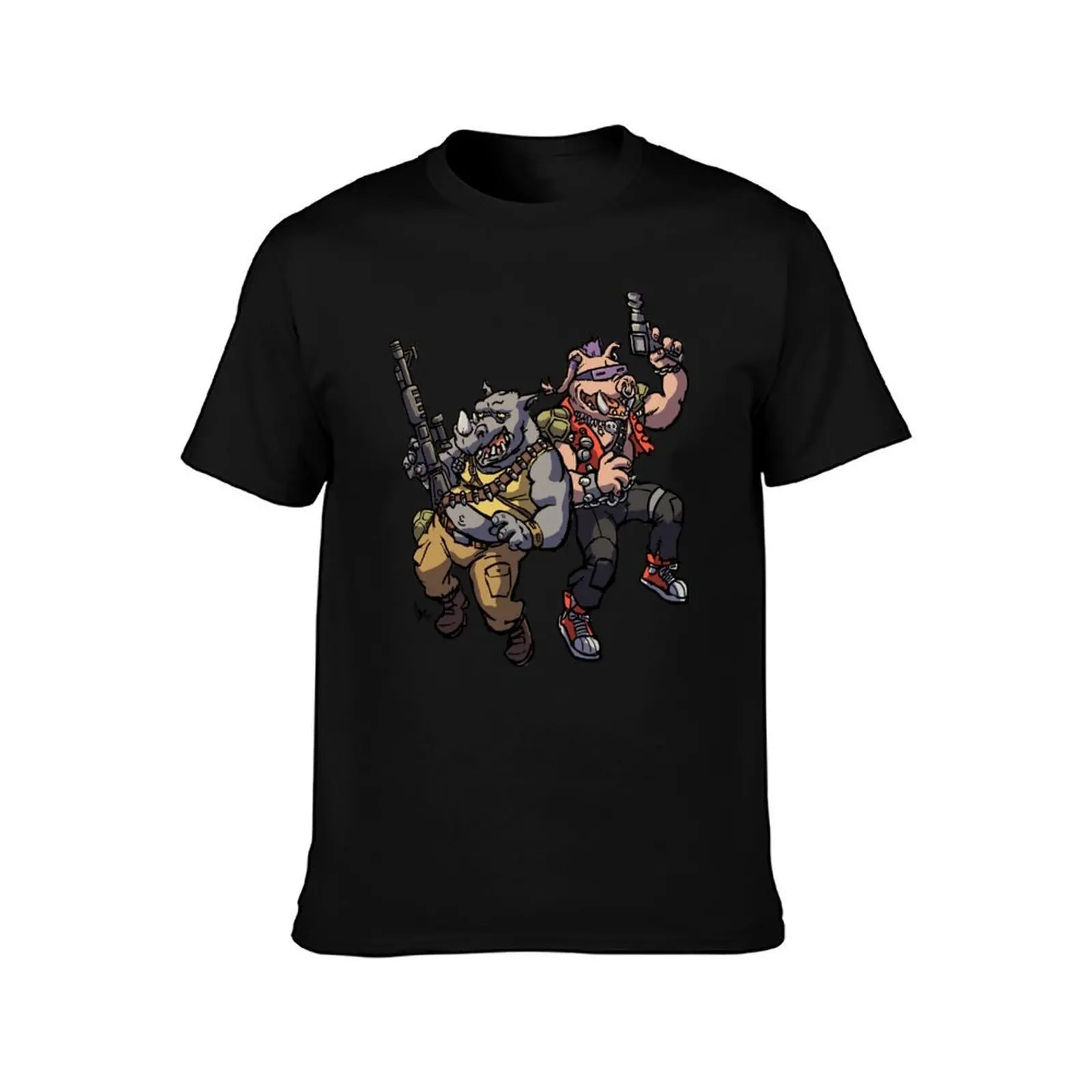 Hench Mutants T-Shirt Streetwear Print Tee Shirt T-Shirt