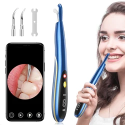 Wifi Ultrasonic Visual Dental Scaler For Teeth Tartar Stain Tooth Calculus Remover Electric Smart Cleaner Dental Stone Removal