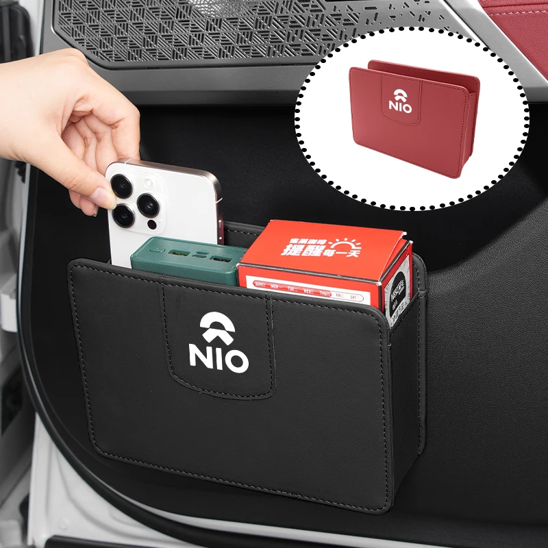 

Car Side Door Storage Box Organizer Seatback Hanging Storage Bag For Nio ES6 EC6 ES8 ES7 ET5 ET7 EP9 EVE 2021 2022 2023