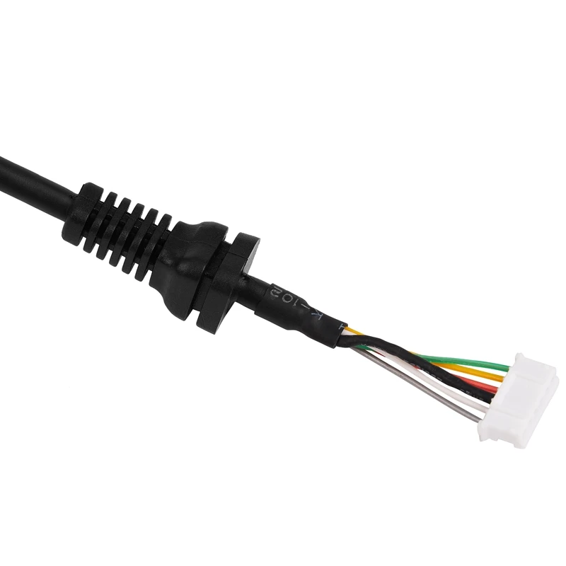 Car Hand Speaker Microphone Replacement Mic Cables Cord Wire For YAESU MH-48A6 For Car Radio Talkie Walkie Telephone Spring Line