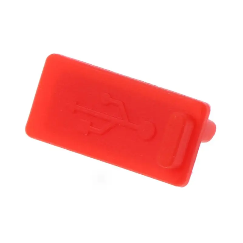 5-10Pcs USB Dust Plug Charger Port Cover Cap Female Jack Interface Universal Silicone Protector Tablet PC Notebook Laptop