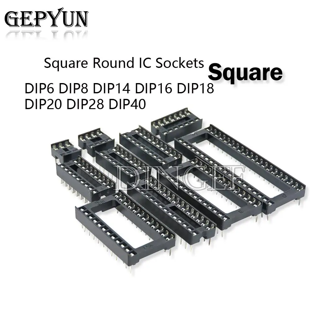 10PCS Square Round …