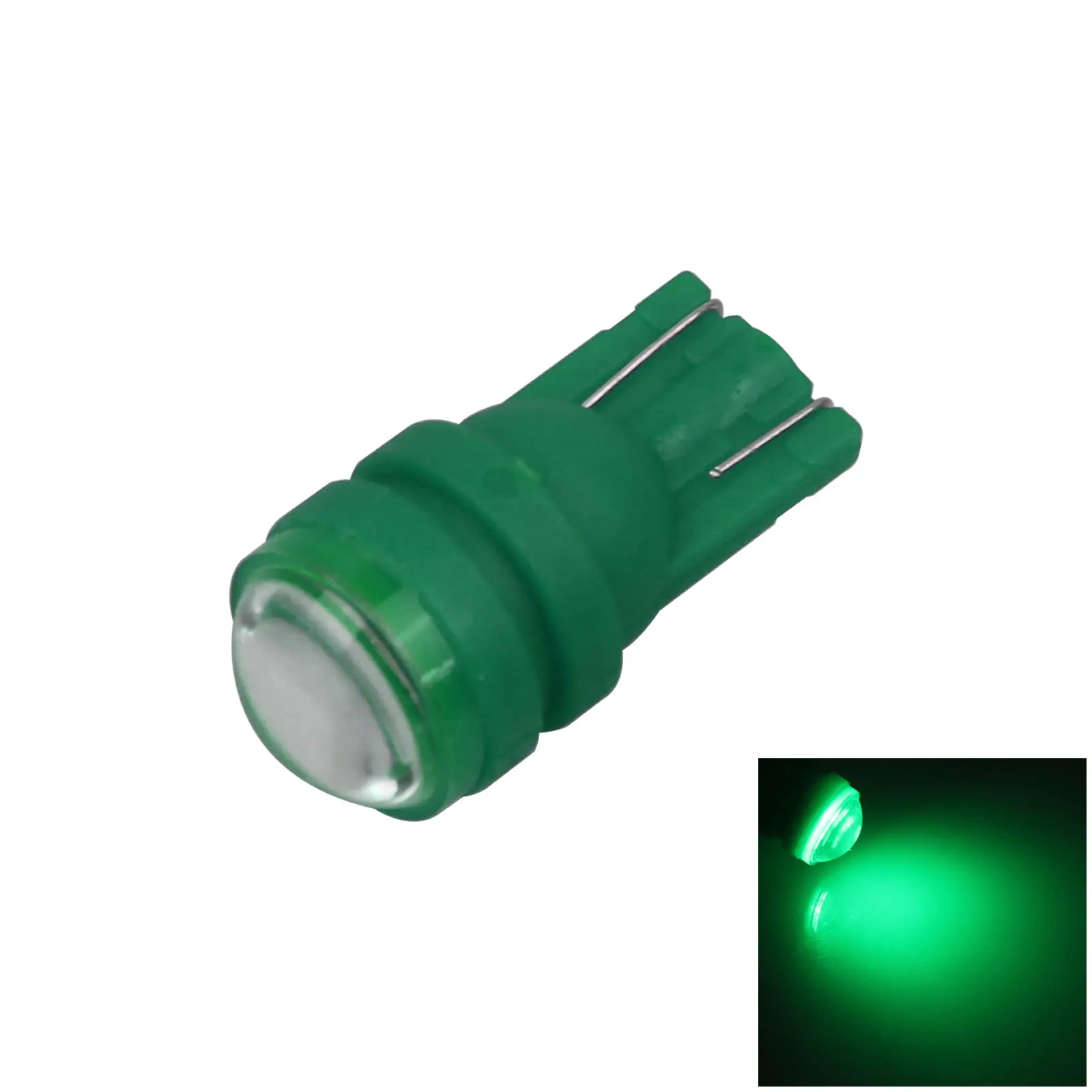 1x Green Auto T10 W5W Interior (Map/Dome) Light 2 5630 SMD LED 184 192 193 Z2760