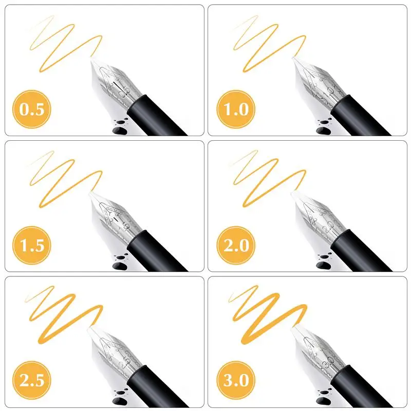 30 stücke Edelstahl schreiben Dip Tinte Stift Federn Universal Stift Spitze Stift Federn Set Kalligraphie Schreibstift Federn Ersatz spitzen