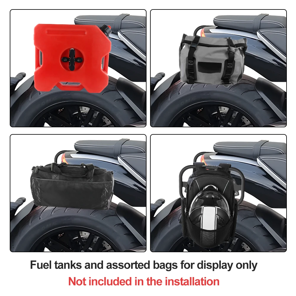 트라이엄프 로켓 3 R 로켓 3 GT 2020-2025 오토바이 스틸 사이드 러기지 랙 새들백 지지대 마운팅 브래킷 패니어 랙