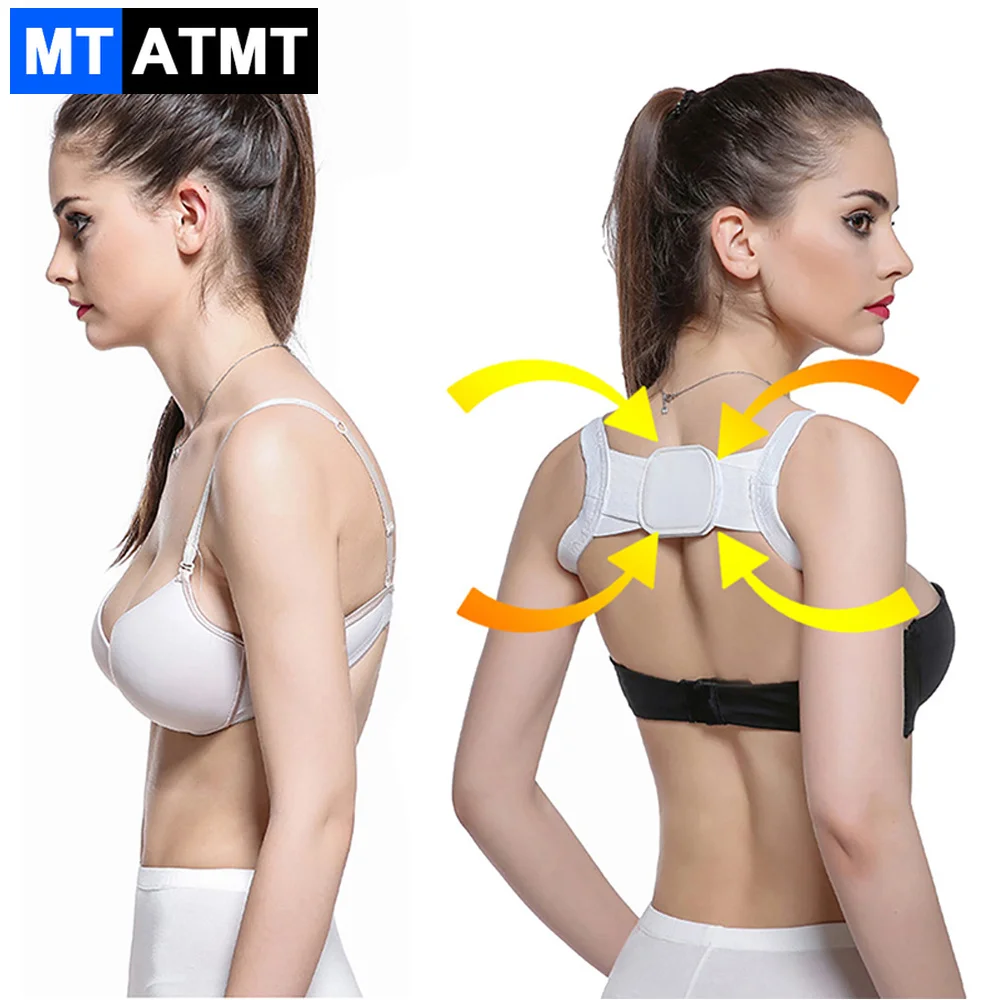 1Pcs Posture Corrector Adjustable Clavicle Brace Perfect for Shoulder Support, Upper Back & Neck Pain Relief, Back Posture Brace