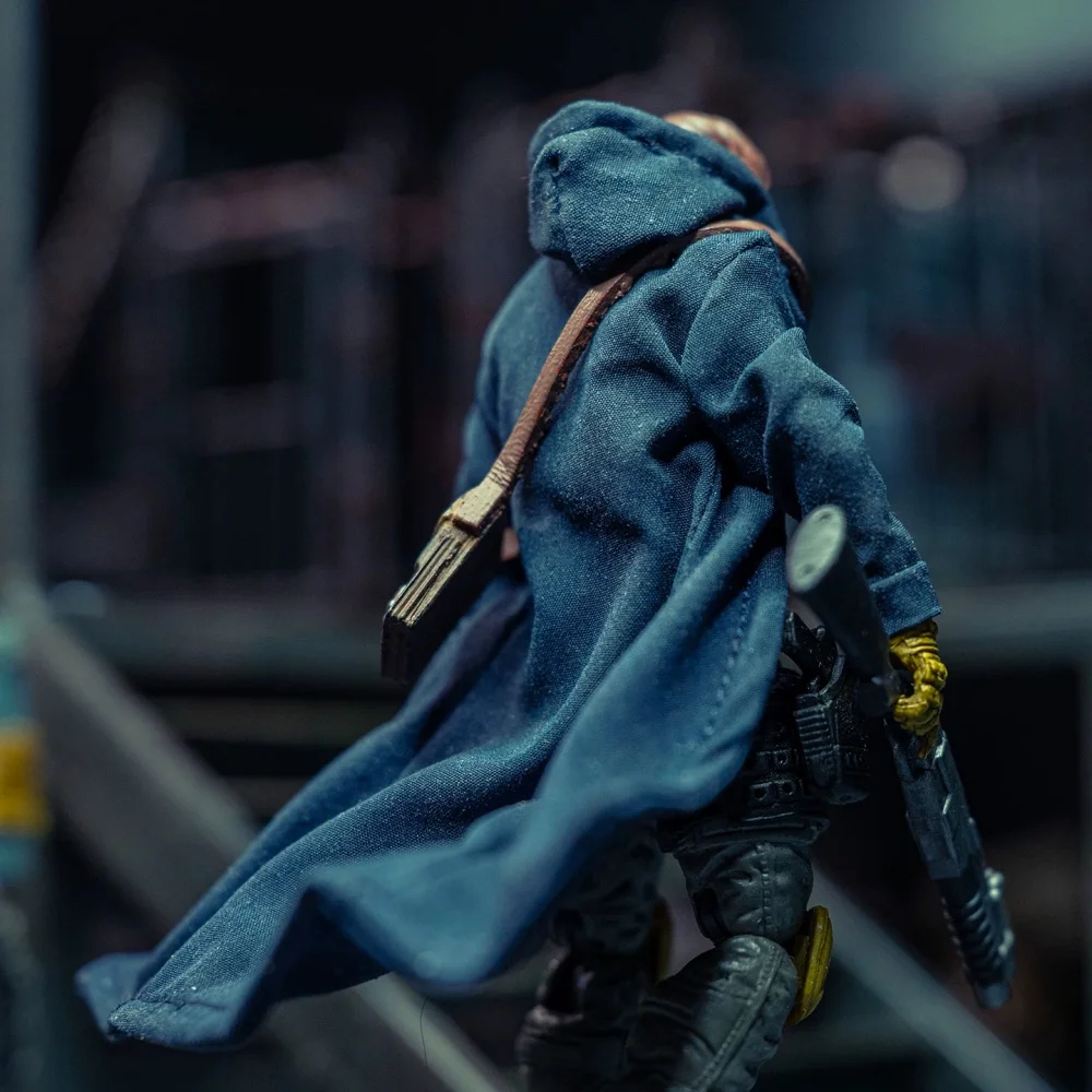 【Only Clothes】1/18 Scale Male Soldier Clothing Accessories Built-in Wire Hooded Windbreaker Fit 3.75in Action Figure Model Toys