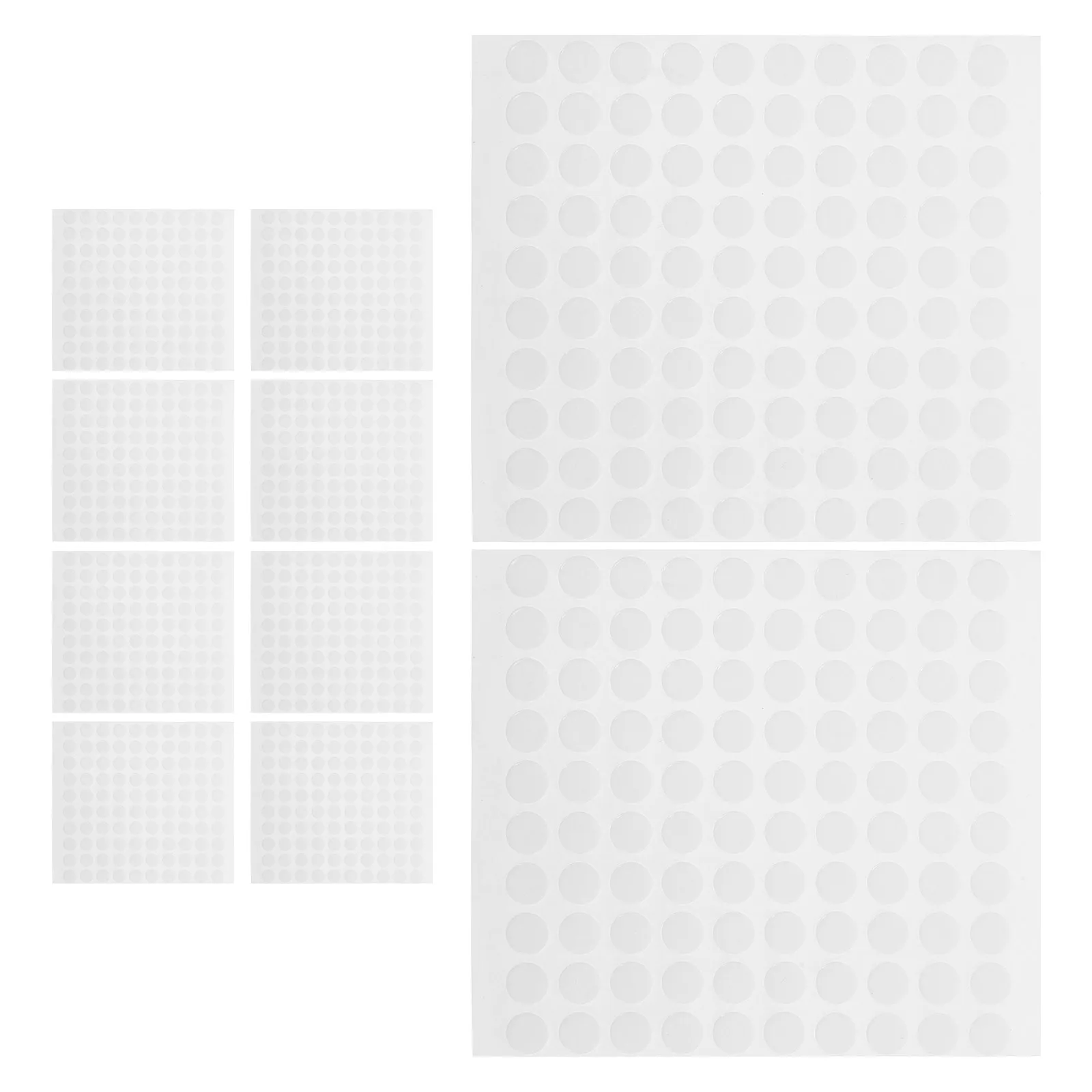 

1000pcs Car naments Double Sided Tape Clear Adhesive Dots Furniture Stickers Poster Tack Wall Decor Teaching Aids