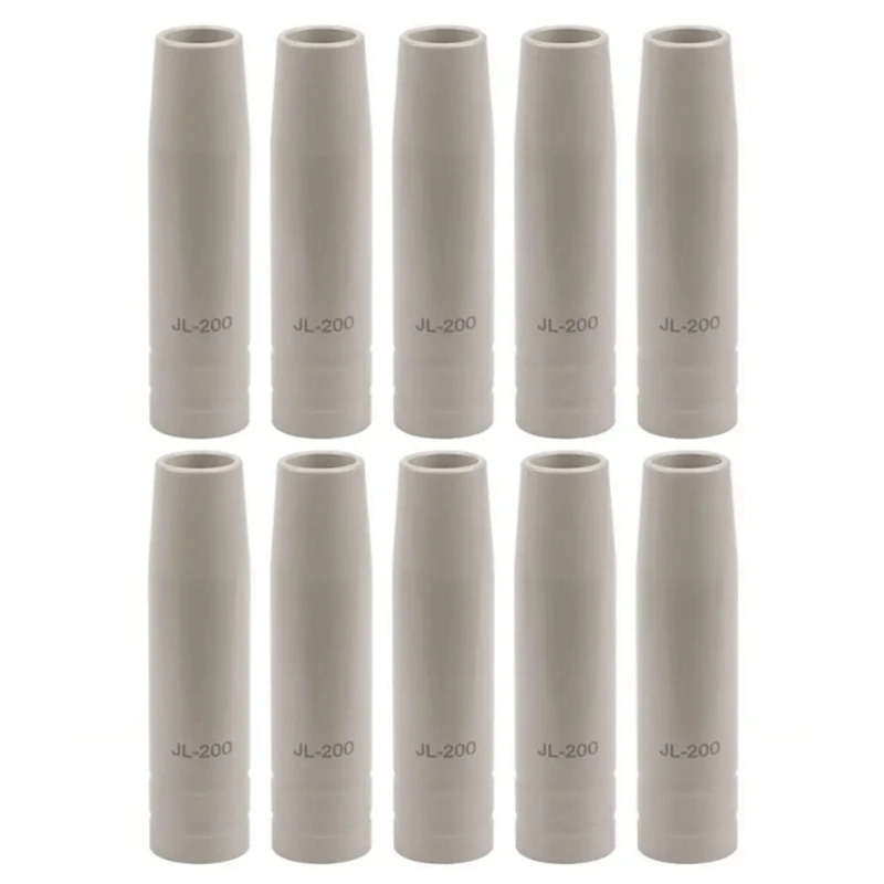 

A7THK-10Pcs 200A Shielded Welding Coating Protection Nozzle Non-Stick Welding Slag Protection Welding Machine Protective