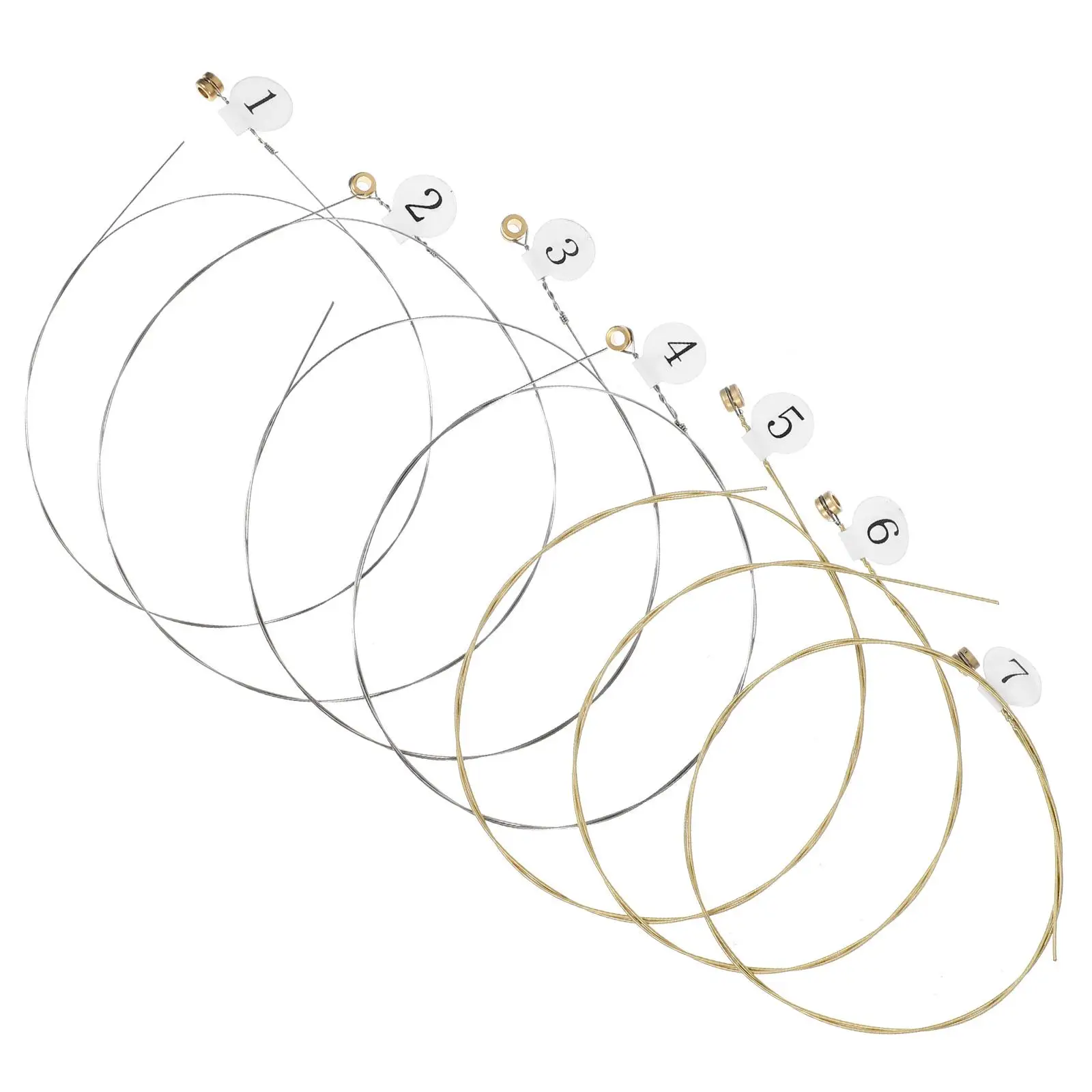 

7 String Metal Lyre Harp Strings Replacement Parts Accessories For Instruments Harp String Lyre Harp Strings Harp Strings