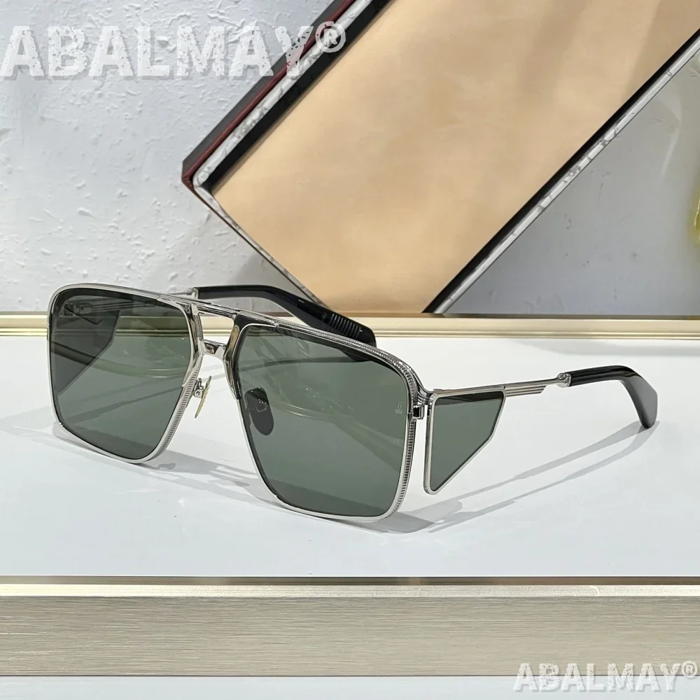 Top High Quality Sunglasses for Men and Women ASSEN SIZE 63-15-146 Style UV400 Retro Fashion Special Design Sun Glasses with box