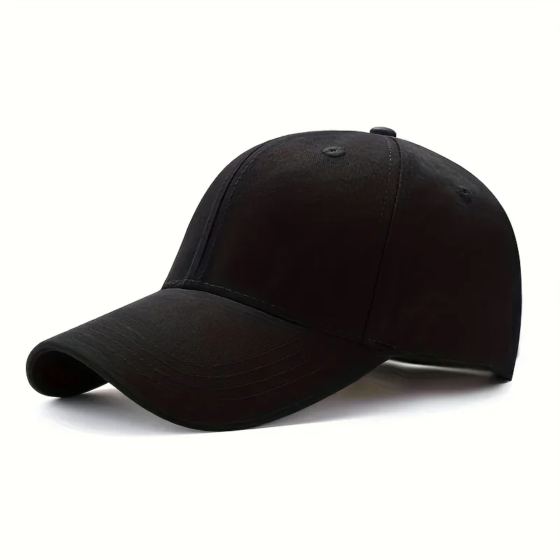 Men's Adjustable Baseball Cap, Lightweight Stretch Fit Sun Hat with Drawstring Closure, Breathable for Outdoor Sports