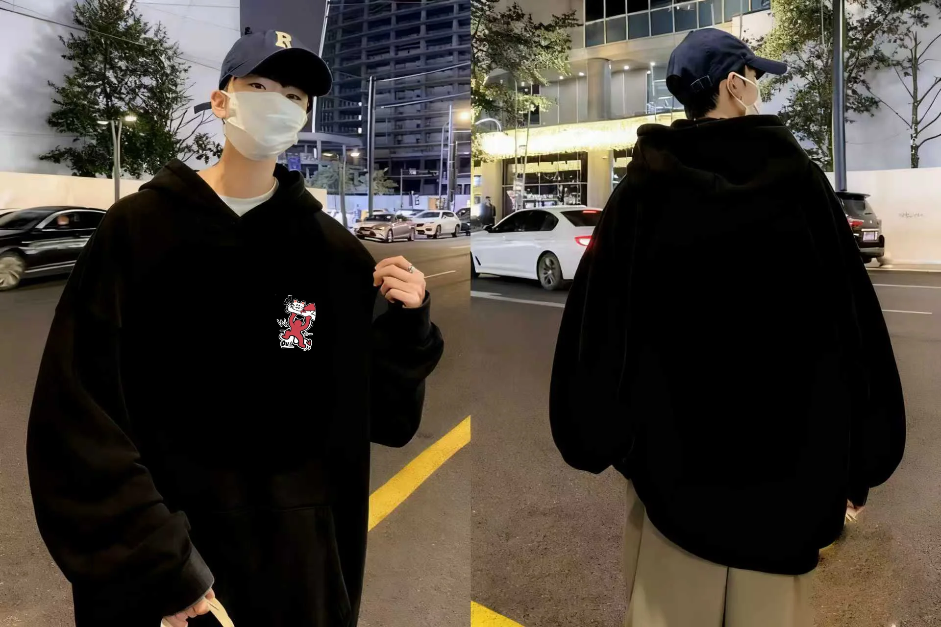 

In 2025 Y2K streetwear brand 330g heavyweight sweatshirt men's and women's streetwear brand print streetwear lil peep sweatshirt