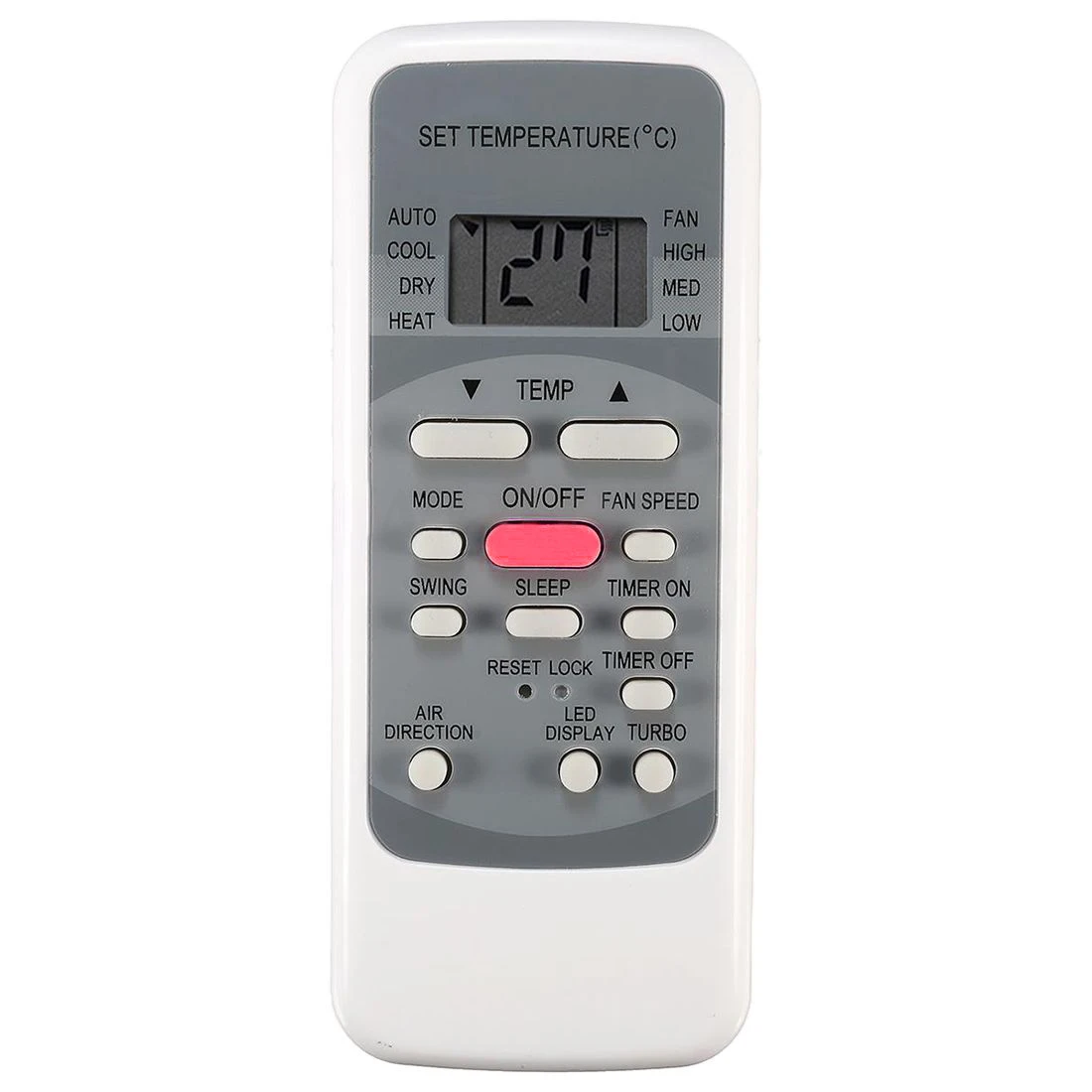 Reemplazo de Control remoto de aire acondicionado para Midea R51D R51M R51E RG51113/BGCE