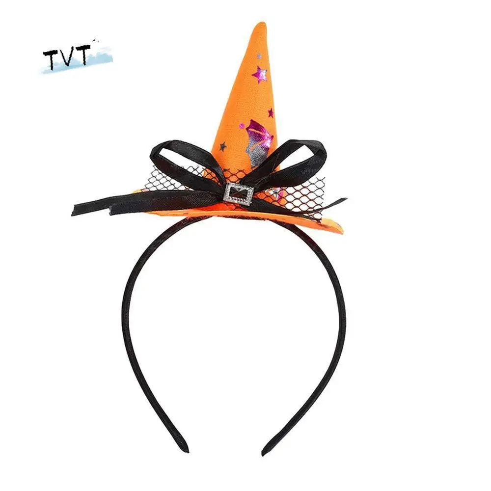 

Kids Cartoon Ghost Halloween Gift Pumpkin Witch Hat Halloween Headwear Hair Accessories Halloween Hair Hoop Children Headband