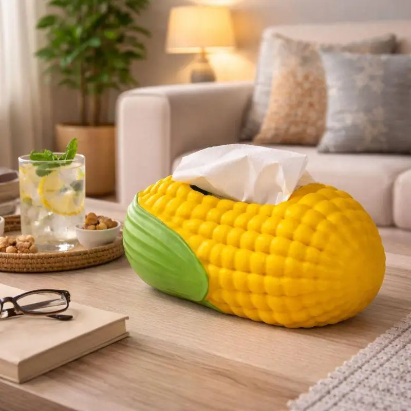 

Силиконовый многоразовый держатель для влажных салфеток в форме кукурузы, водонепроницаемый, для ванной и кухни