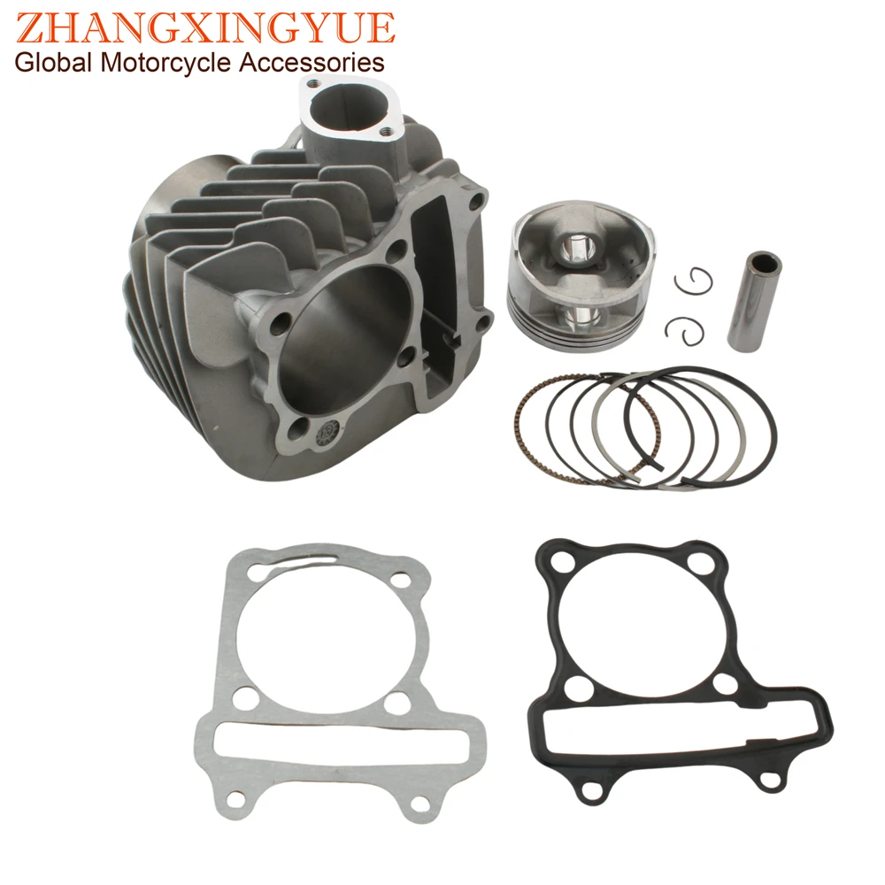 58.5mm 160cc 2V Racing Big Bore Cylinder Kit For Kymco Agility DJ S Heroism Like Movie XL People S Super 8 125cc KUDU 4T